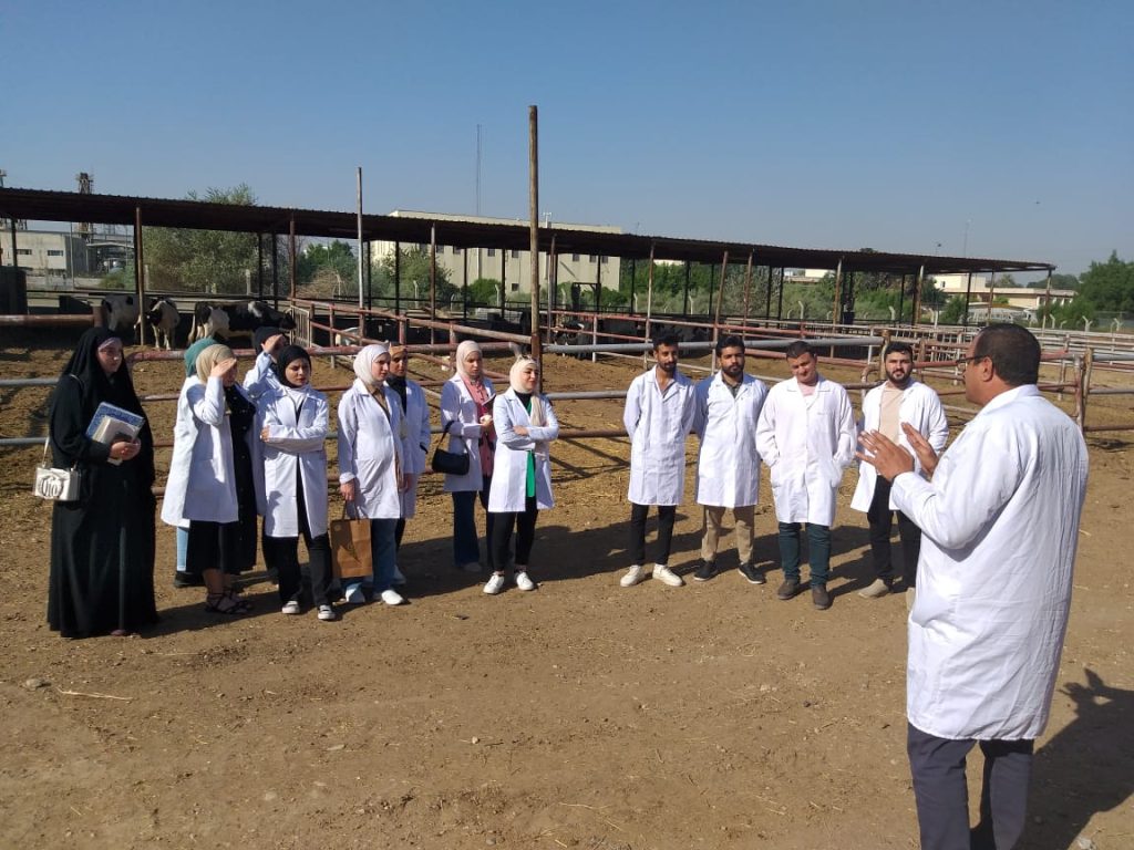Practical Field Class in the Department of Animal Production