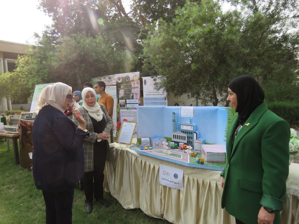 The College of Agricultural Engineering Sciences Organizes an Exhibition of Scientific Products
