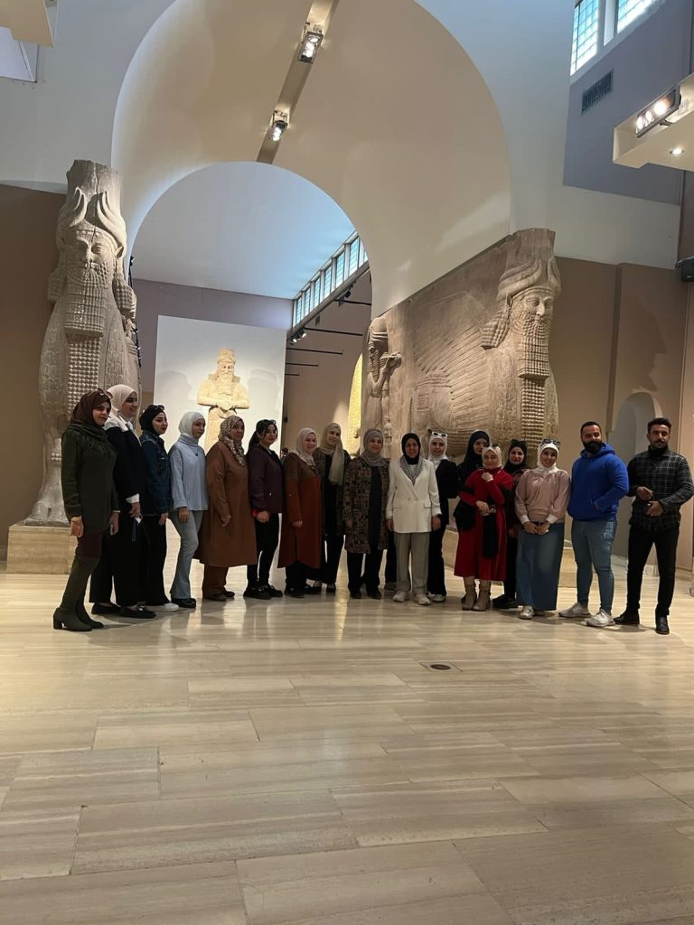 The College of Agricultural Engineering Sciences Organizes a Visit to the National Museum of Iraq