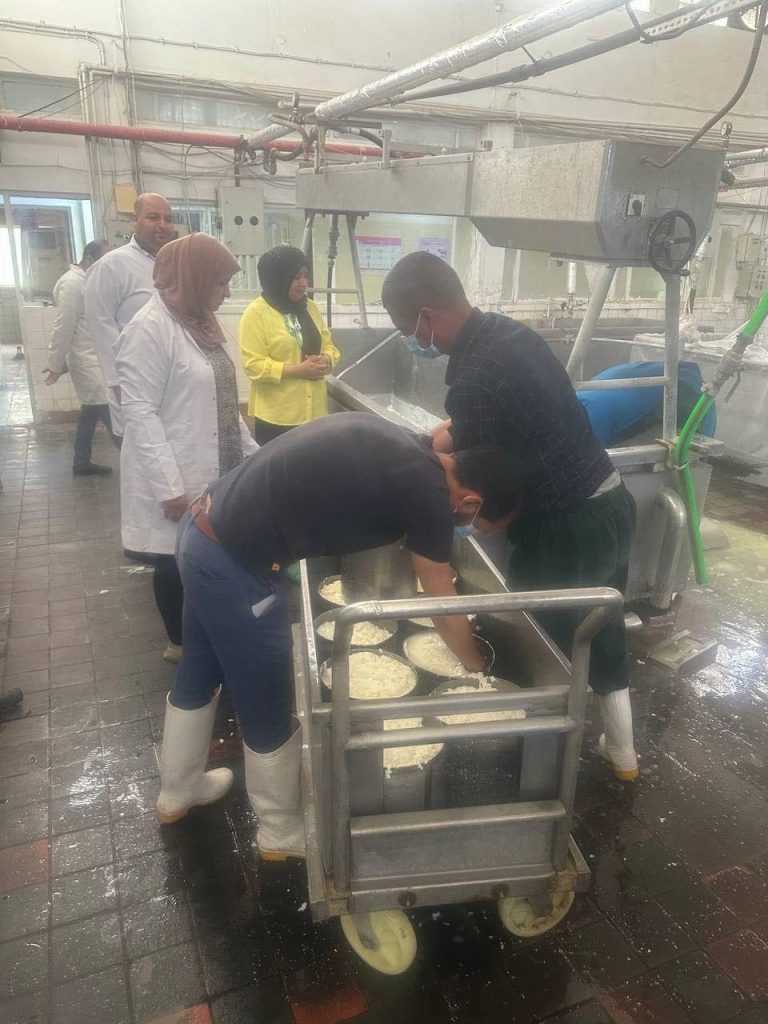 A Scientific Trip Organized by the Department of Food Sciences to the Dairy Factory at the College of Agricultural Engineering Sciences