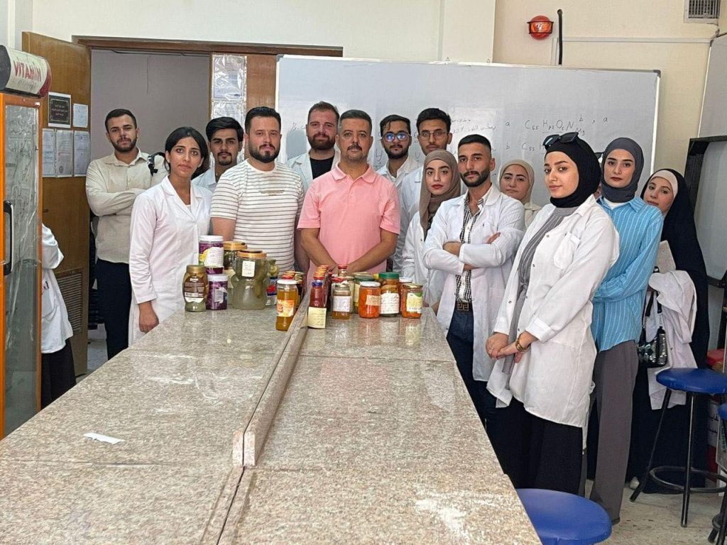 The College of Agricultural Engineering Sciences Completes the First Part of the Training Program for Students of the Department of Food Sciences